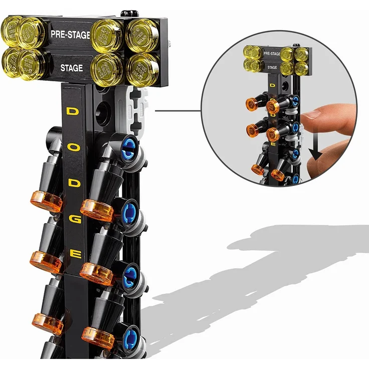 LEGO Speed Champions 75893 - 2018 Dodge Challenger SRT Demon und 1970 Dodge Charger R/T, Rallyeauto – Bild 5