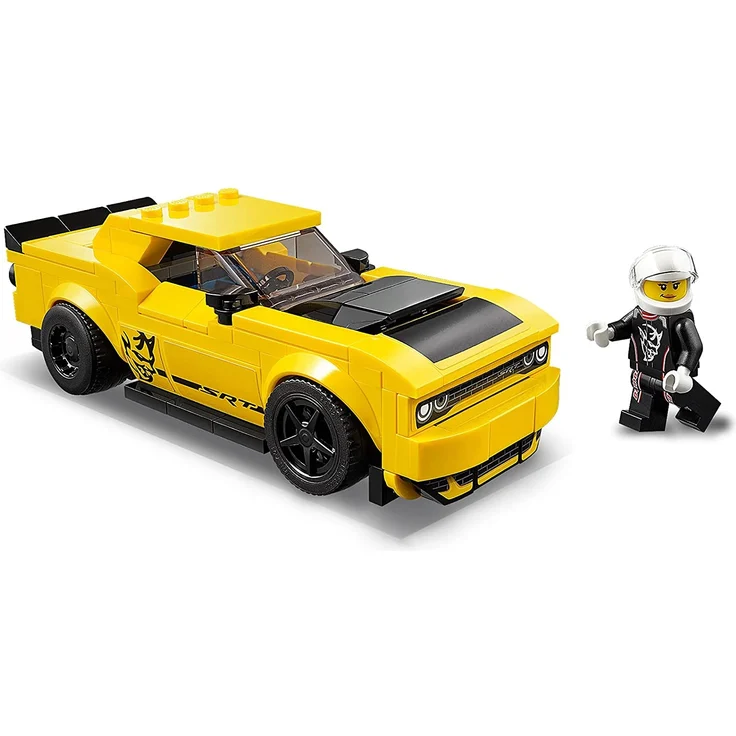 LEGO Speed Champions 75893 - 2018 Dodge Challenger SRT Demon und 1970 Dodge Charger R/T, Rallyeauto – Bild 3