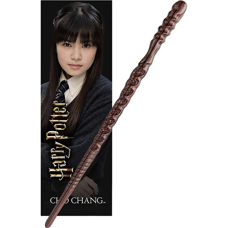 The Noble Collection Cho Chang 30cm PVC Stab mit prismatischem Lesezeichen (1. ), Mehrfarbig, NN6324