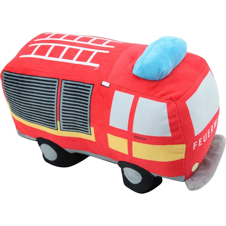 Sweety Toys 12190 Feuerwehr LKW Plüsch Plüschtier – Bild 3
