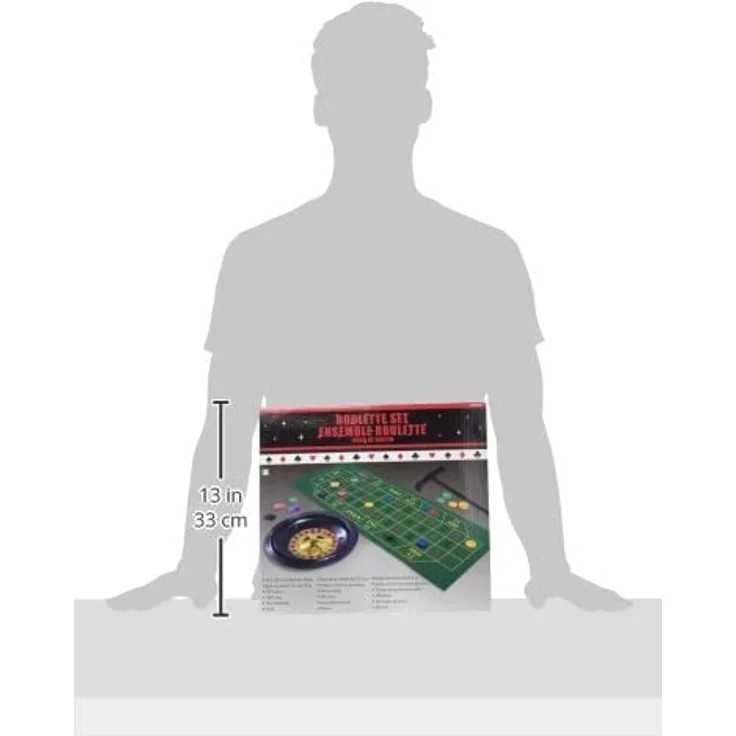 amscan Casino Roulette Set Themenparty Mottoparty – Bild 4