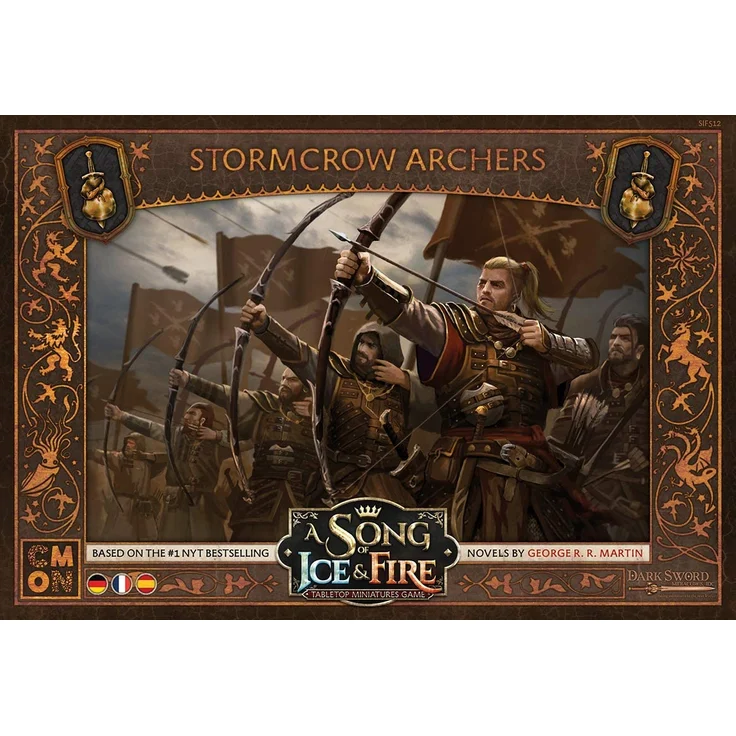 Asmodee A Song of Ice & Fire - Bogensschützen der Sturmkrähen, Erweiterung, Tabletop, Deutsch – Bild 2