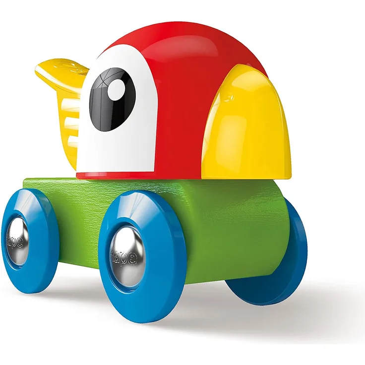 Hape E3808 Railway Spielzeug-Pfeifende Papageienlok