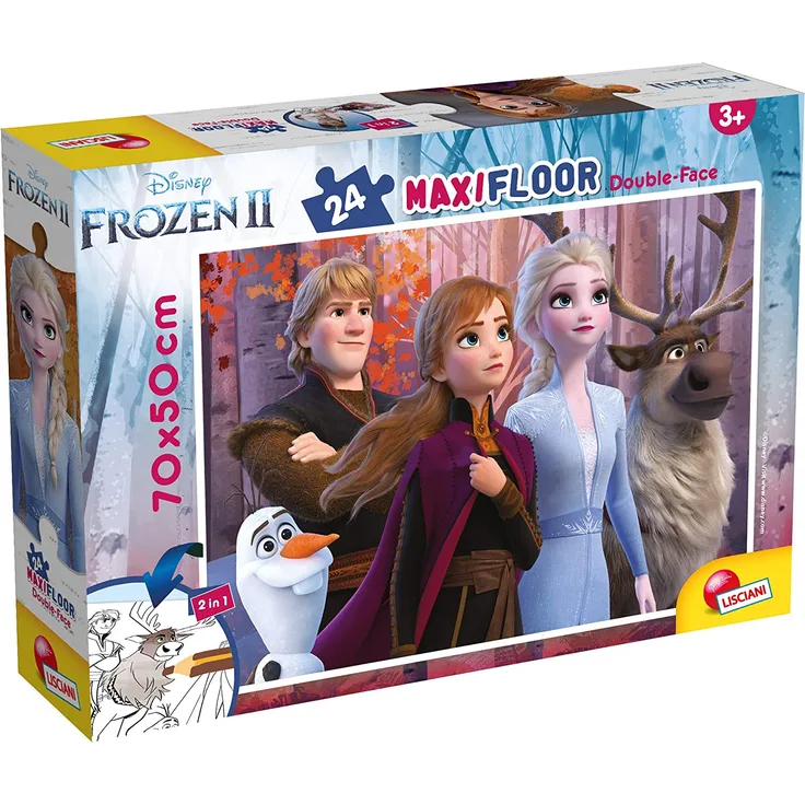 DISNEY PUZZLE EISKÖNIGIN 24TLG. 70x50cm
