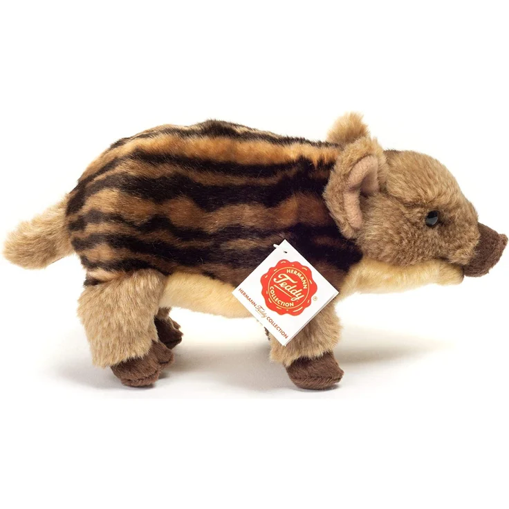 Hermann Teddy Collection 908326 - Plüsch-Wildschweinfrischling, 22 cm – Bild 3