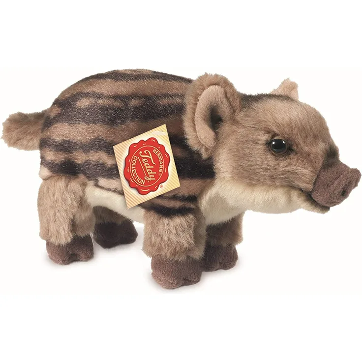 Hermann Teddy Collection 908326 - Plüsch-Wildschweinfrischling, 22 cm