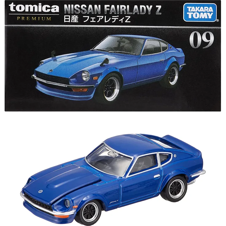 Tomica TO009 Nissan Fairlady Z blau Premium Maßstab 1:58 Modellauto
