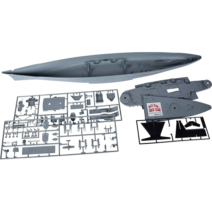 Tamiya 300078013 - 1:350 WWII Deutsches Kampfschiff Bismarck – Bild 4
