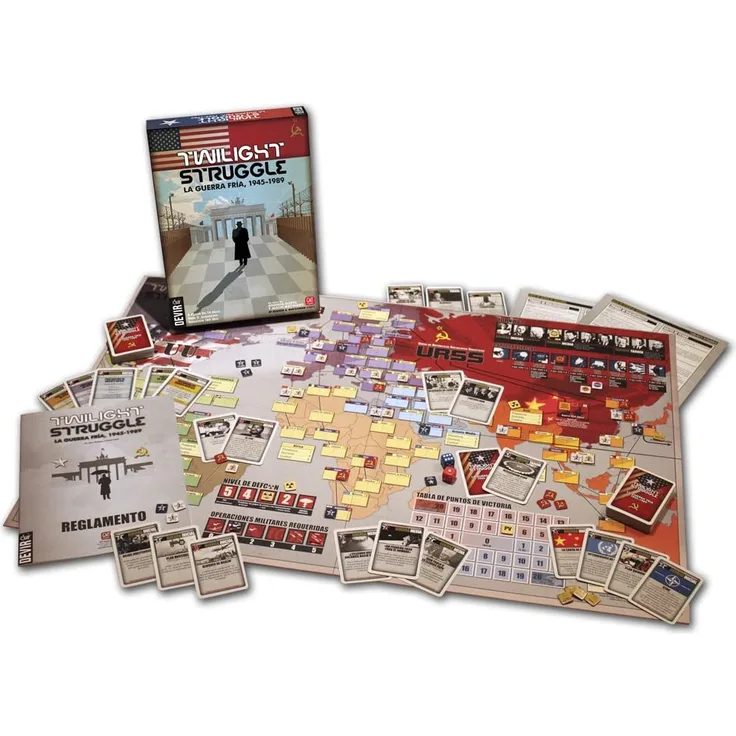 Devir - Twilight Struggle: des Kalten Krieges, 1945 - 1989, Brettspiel (bgtwist)