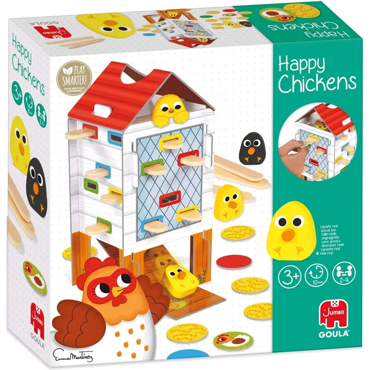 Goula kinderspiel Happy Chicken Junior-Karton – Bild 1
