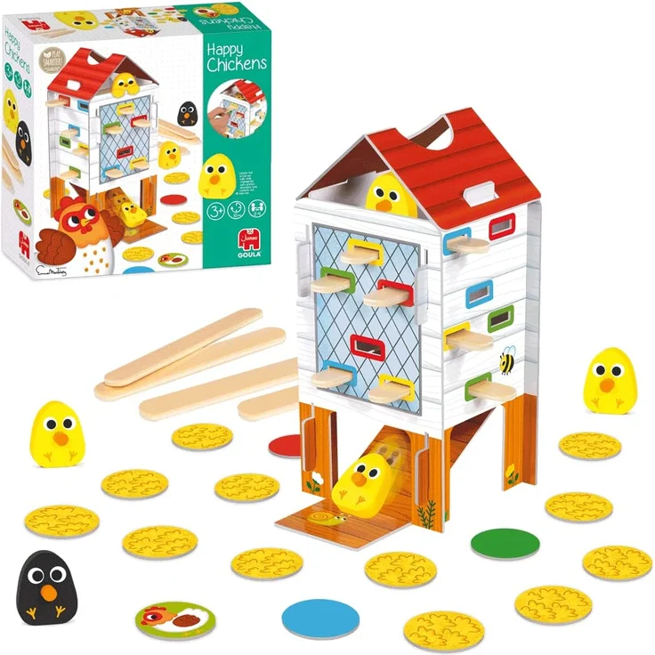 Goula kinderspiel Happy Chicken Junior-Karton – Bild 3