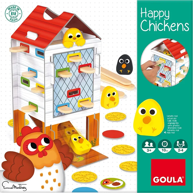 Goula kinderspiel Happy Chicken Junior-Karton – Bild 9