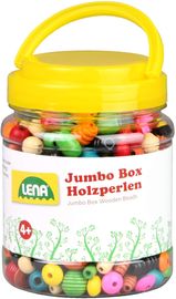 Lena - Holzspielzeug - Jumbo Box Holzperlen