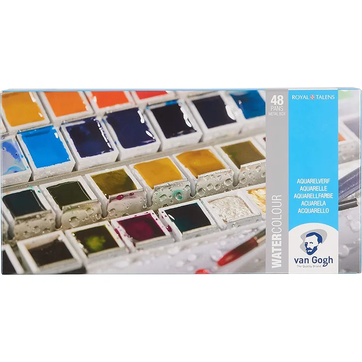Van Gogh Aquarell Malkasten 48 Näpfchen