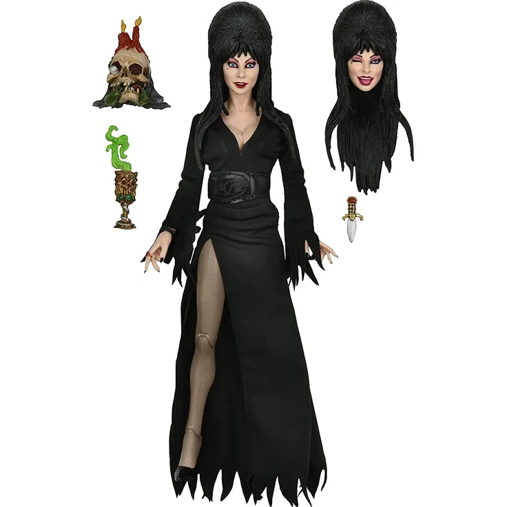 Elvira Retro Actionfigur Mistress of the Dark Clothed (20 cm)