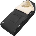 Monzana Fußsack Kinderwagen Grau