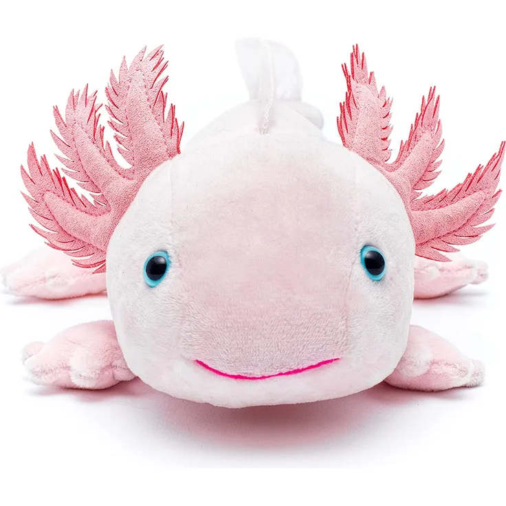 Uni-Toys - Axolotl - 32 cm (Länge) - Wassertier - Plüschtier, Kuscheltier