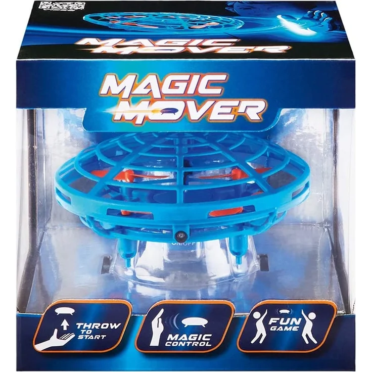 Revell Control 24106 RC Quadcopter MAGIC MOVER, Fun-Drohne, Steuern durch Handbewegung Ferngesteuerter Quadrokopter, blau – Bild 2