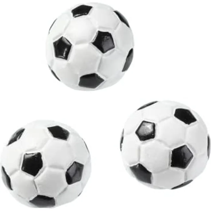 CREApop Fussball halb, 2 cm, Btl. 3 St.