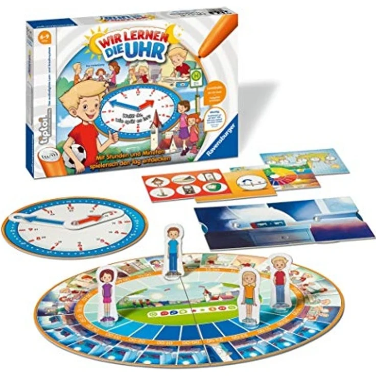 Ravensburger tiptoi® Spiel Wir lernen die Uhr – Bild 5