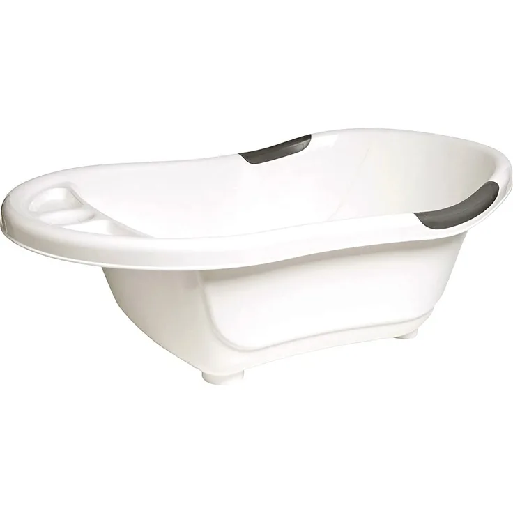 dBb Remond 306005 Badewanne, mit verschlussloch und rutschfesten Griffen weiß