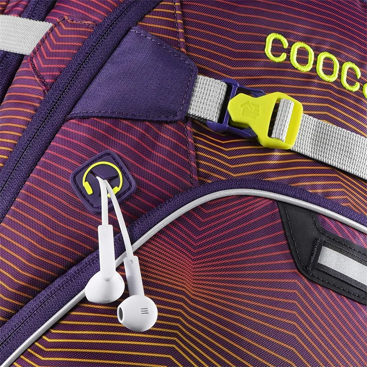 Coocazoo ScaleRale Schulrucksack Backpack Rucksack Soniclights Purple Lila – Bild 7