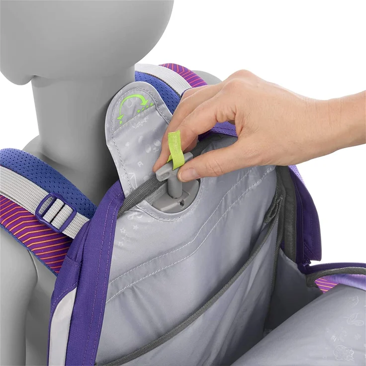 Coocazoo ScaleRale Schulrucksack Backpack Rucksack Soniclights Purple Lila – Bild 4