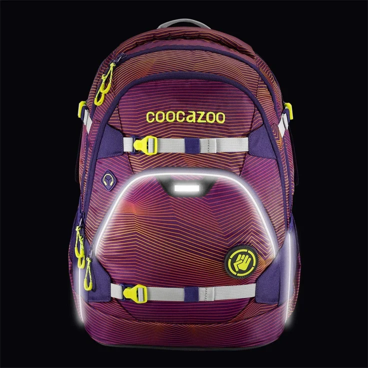 Coocazoo ScaleRale Schulrucksack Backpack Rucksack Soniclights Purple Lila – Bild 9