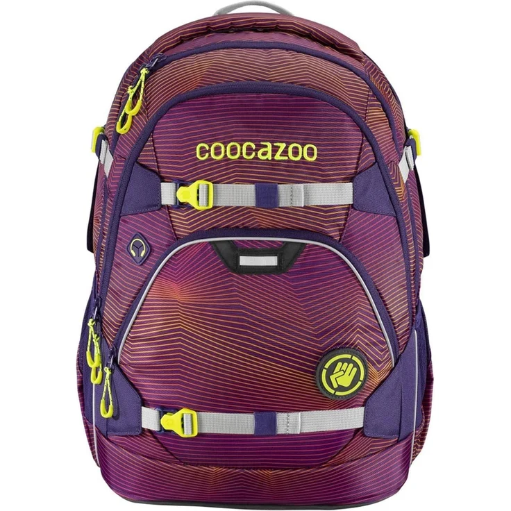 Coocazoo ScaleRale Schulrucksack Backpack Rucksack Soniclights Purple Lila – Bild 1