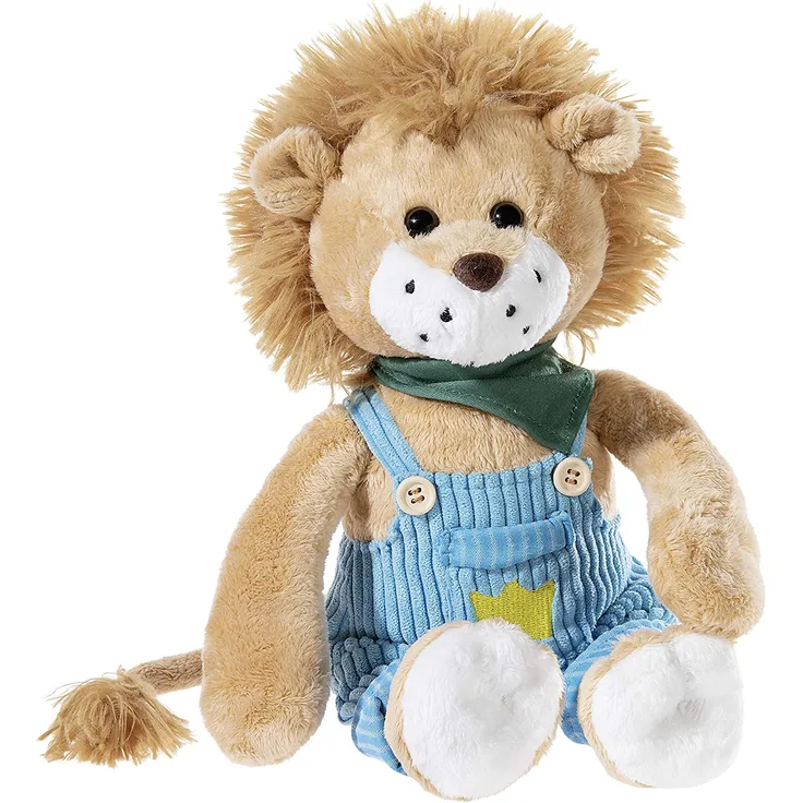 Heunec 335479 Plüschtier, braun, blau