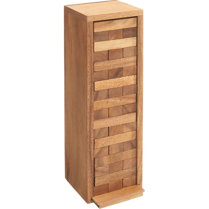 Philos 6002 - Verflixter Turm, klein, Höhe 23,5 cm, Geschicklichkeitsspiel