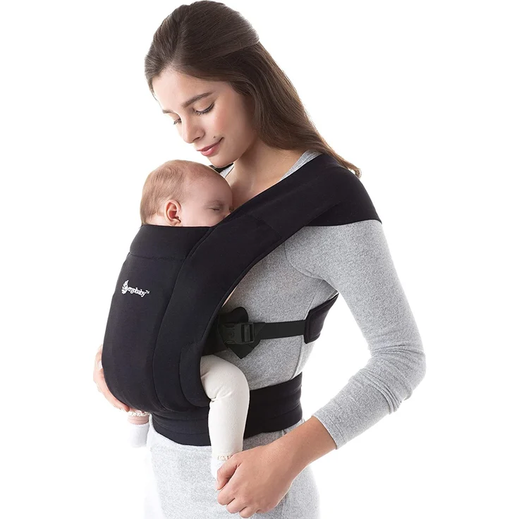 Ergobaby 'Embrace' Babytrage, Schwarz – Bild 3