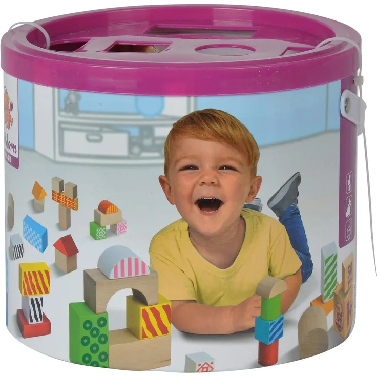 Eichhorn - Holzbausteine - 50 Bausteine