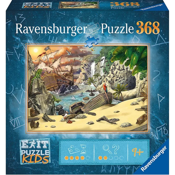 Ravensburger Puzzle 368 Teile Exit Kids Das Piratenabenteuer