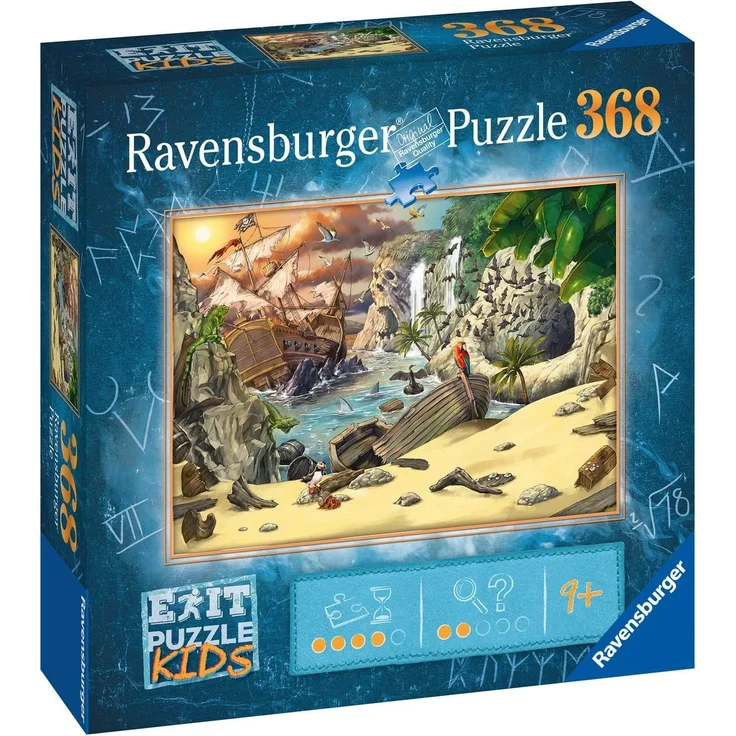Ravensburger Puzzle 368 Teile Exit Kids Das Piratenabenteuer – Bild 4