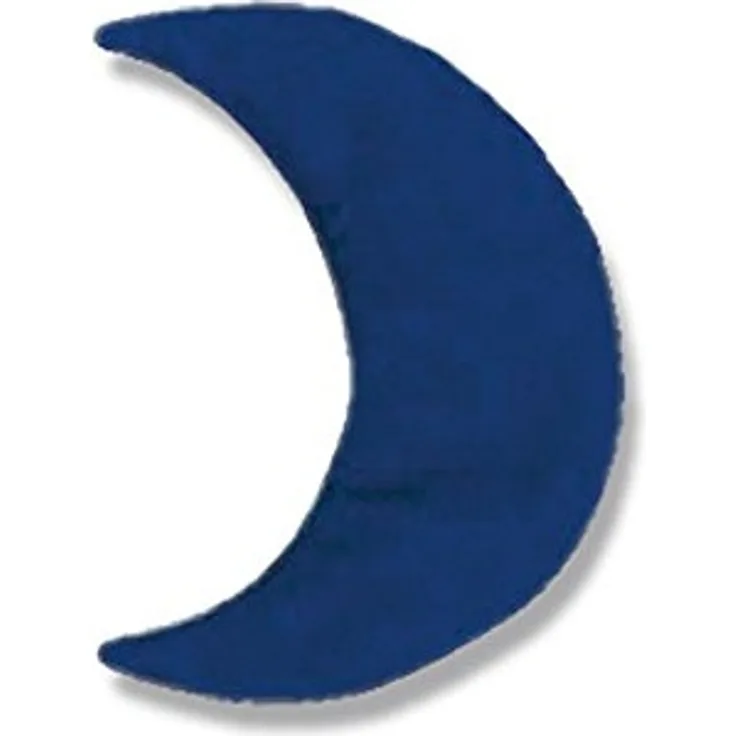 Theraline Kirschkern- oder Rapssamenkissen in besonderen Formen (Füllung: Kirschkerne / Form: Mond klein)