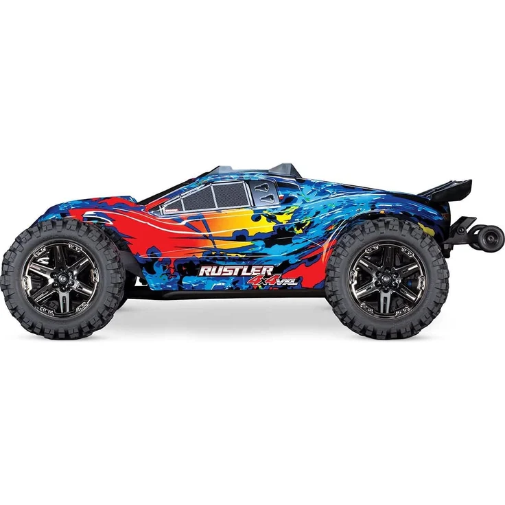 Traxxas Rustler 4x4 VXL Brushless 1:10 RC Modellauto Elektro Truggy Allradantrieb (4WD) RTR 2,4 GHz – Bild 3