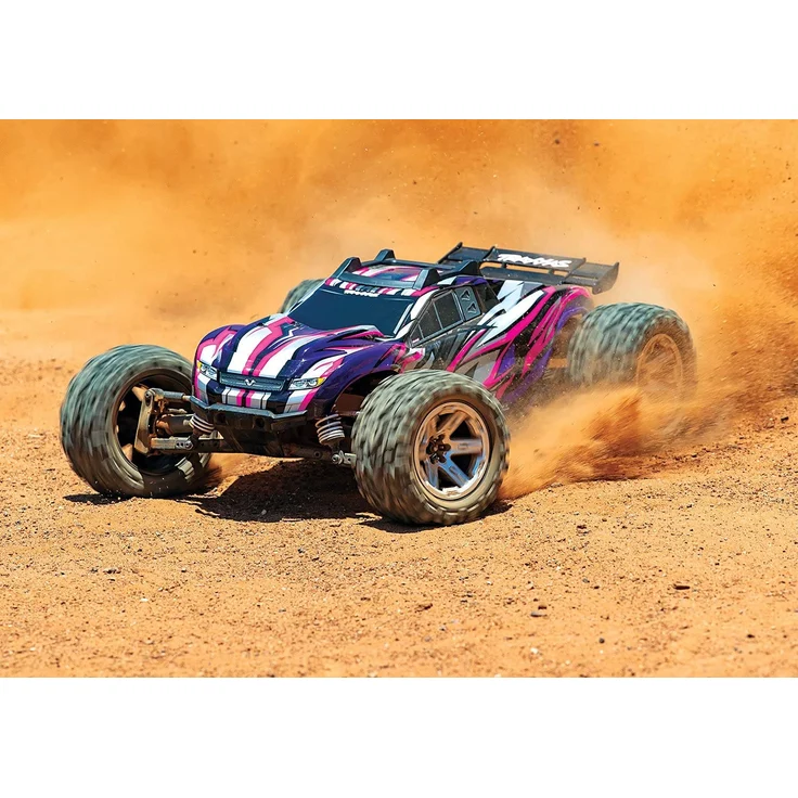Traxxas Rustler 4x4 VXL Brushless 1:10 RC Modellauto Elektro Truggy Allradantrieb (4WD) RTR 2,4 GHz – Bild 9
