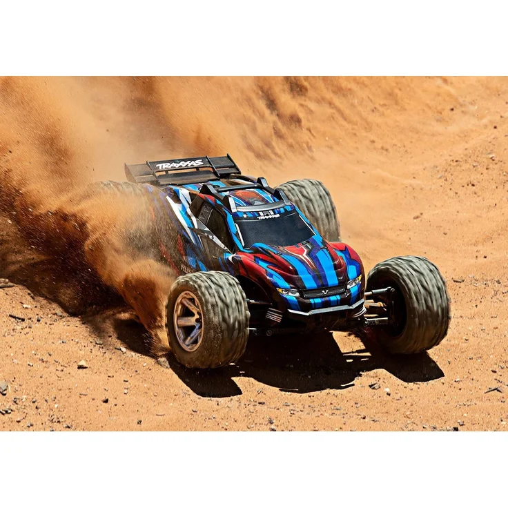 Traxxas Rustler 4x4 VXL Brushless 1:10 RC Modellauto Elektro Truggy Allradantrieb (4WD) RTR 2,4 GHz – Bild 2