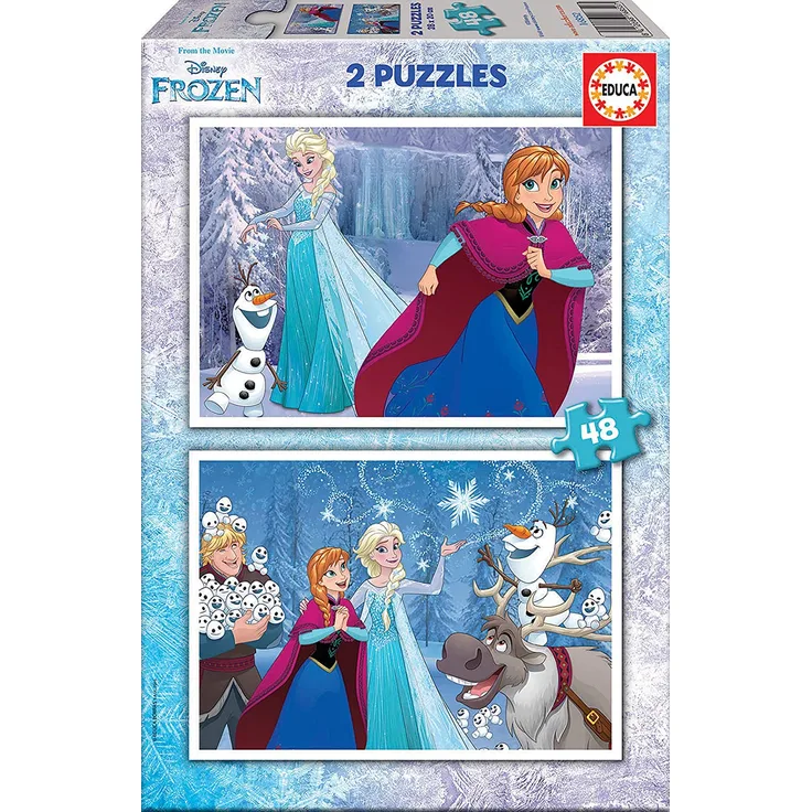 Educa 16852 - Puzzle, Frozen, 2X 48 Teile