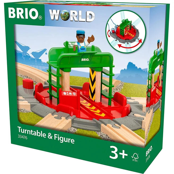BRIO Bahn 33476 - Lok-Drehscheibe mit Kontrollbrücke - Preisvergleich – Bild 20