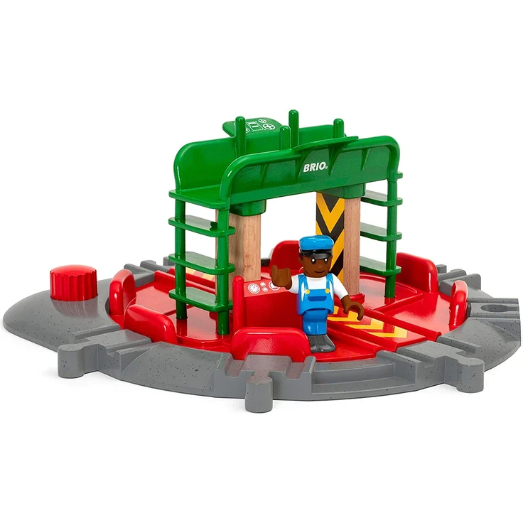 BRIO Bahn 33476 - Lok-Drehscheibe mit Kontrollbrücke - Preisvergleich – Bild 19