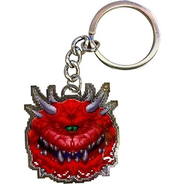 Doom Metall Schlüsselanhänger Cacodemon Limited Edition 4 cm