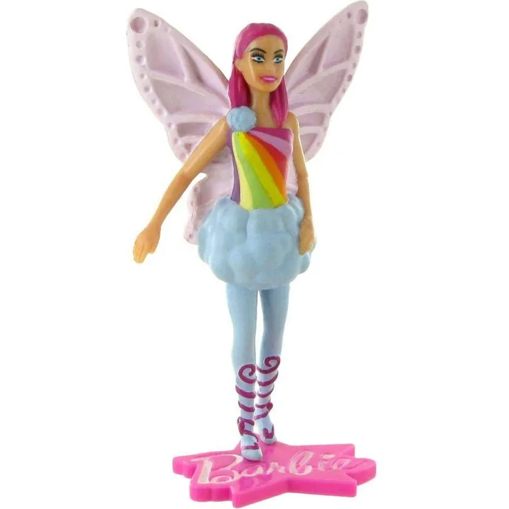 Barbie - Spielfigur Barbie im lila Kleid, 10cm