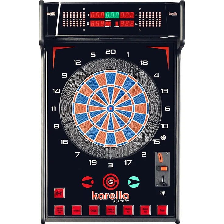 Karella 'E-Master', elektrische Dartscheibe, mit Münzprüfer, ohne Standfuß, ab 6 Jahren – Bild 1