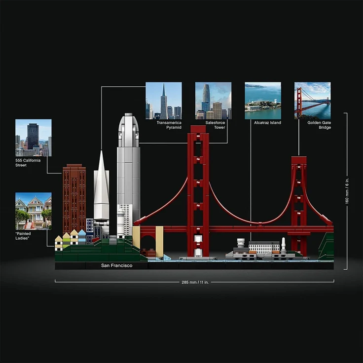 LEGO 21043 Architecture San Francisco Skyline-Kollektion – Bild 3