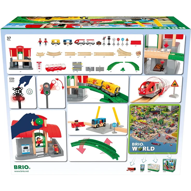 Ravensburger - BRIO Großes City Bahnhof Set - Preisvergleich – Bild 13
