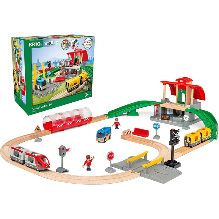 Ravensburger - BRIO Großes City Bahnhof Set - Preisvergleich – Bild 1