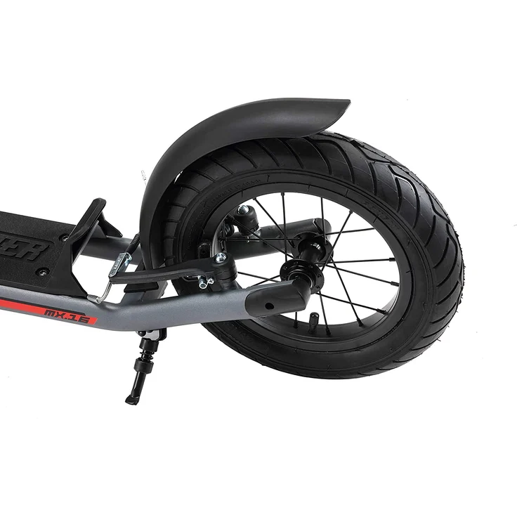 STAR SCOOTER Tretroller Kinderroller ab 8 Jahre | 16 Zoll 12 Zoll Mixed Edition | Grau – Bild 4