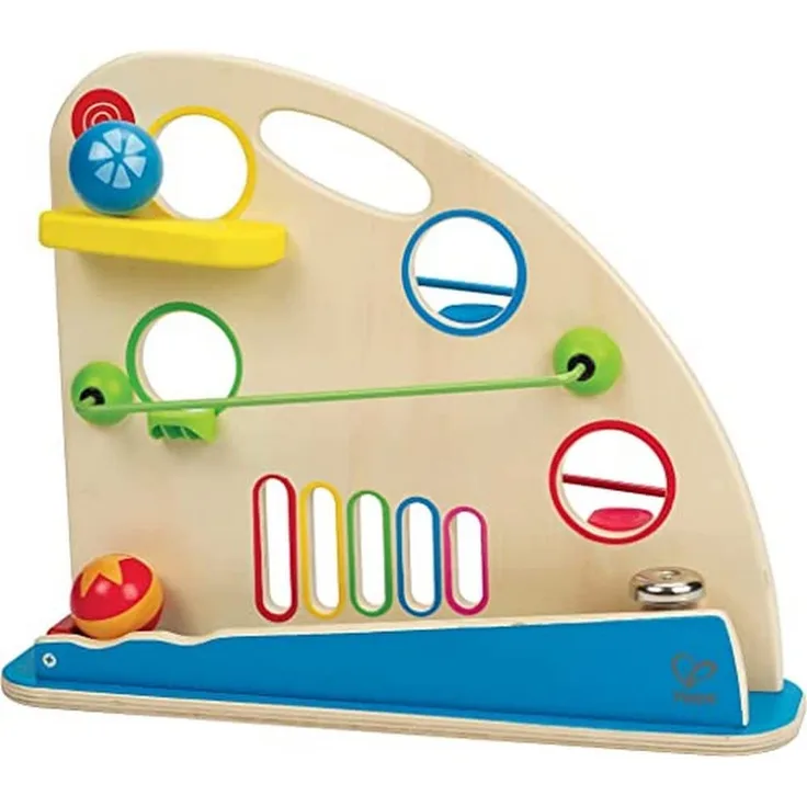 Hape E0430 E0430-Kugel Rennbahn, Mehrfarbig